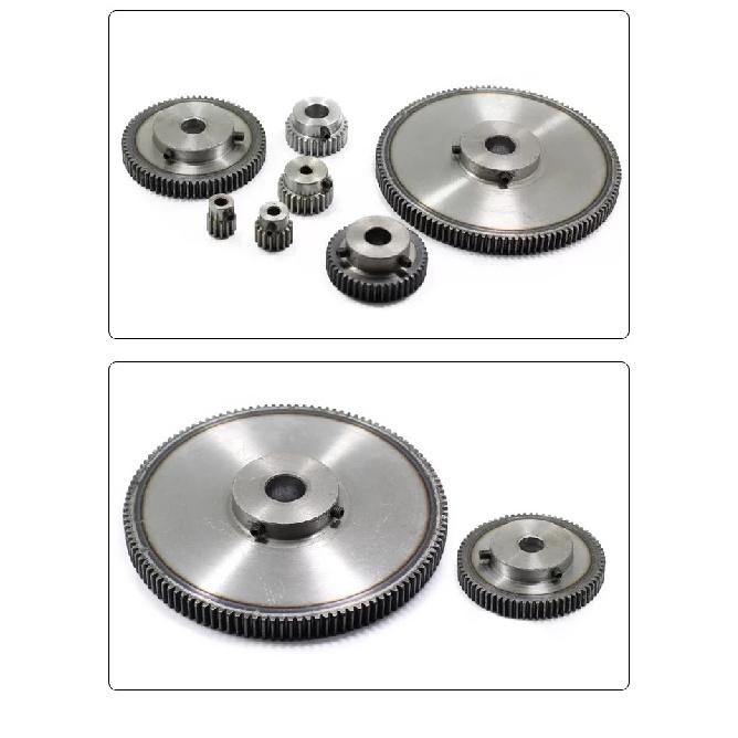 1M100T Hole 8-10-12-14-15mm Spur Gear Pinion 1M 100Teeth Mod1 Width 10mm Bore Right Teeth 45# Steel Major Gear