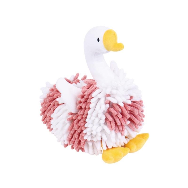 Cartoon Animal Shenier Hand Towel 2-in-1, Children and Adults Thick and Cute Hanging Hand Towel