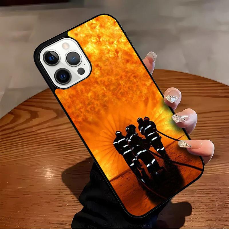 FIREFIGHTER FIREMAN Phone Case For iPhone 17 Air 16 15 14 13 12 11 Pro Max Max Plus Bumper Case Cover
