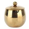 Large Stainless Steel Sugar Bowl Spice Jar With Lid Storage For Salt Candy Coffee Dishwasher Safe