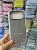 Модный Простой Оригинальный Жидкий Силикон INS Цветной Чехол Для IPhone 17 Pro Max Air 16 15 14 13 12 Pro Защита от Падения Защитная Задняя Крышка