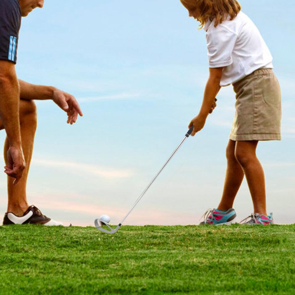 Портативный Легкий Тренажер для Помощи в Гольф-Свинге из Нержавеющей Стали Хорошая Палка-Стержень для Практики Ударов