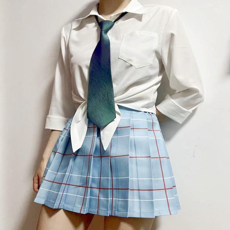 Anime Marin Kitagawa My Dress Up Darling Cosplay Costume JK School Uniform Skirt Outfits Halloween Carnival Suit