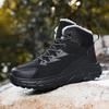 New Winter Large Size Outdoor Lightweight Warm Hiking Shoes Piled and Thickened Men's High-top Snow Boots