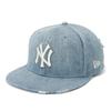 Кепка New Era 59FIFTY MLB Поврежденный Деним NY Выстиранный Деним 7 38 5950 MLB ПОВРЕЖДЕННЫЙ NEYYAN WDNM 14388855 NER36C6645