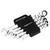 Amazon Basics Flexible SAE 5-Piece Ratchet Wrench Set