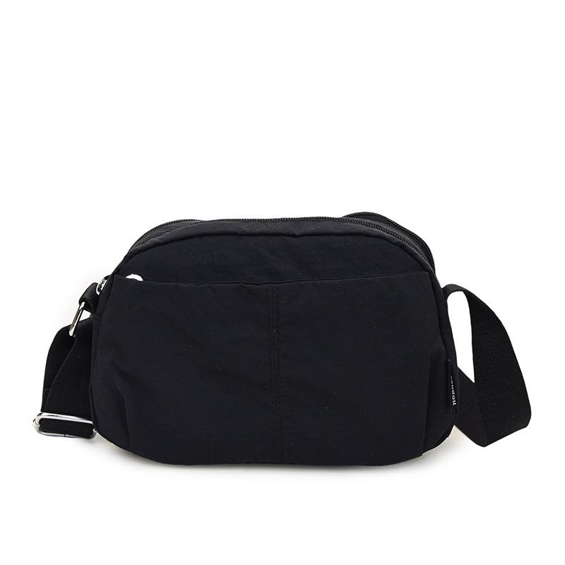 Мужская и женская модная легкая сумка-сатчел, новая нейлоновая маленькая квадратная сумка, для активного отдыха и путешествий, на плечо, через плечо.