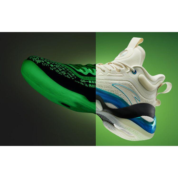 Anta KT7 G6 Basketball Shoes Men Sneakers White Blue 112221101-2