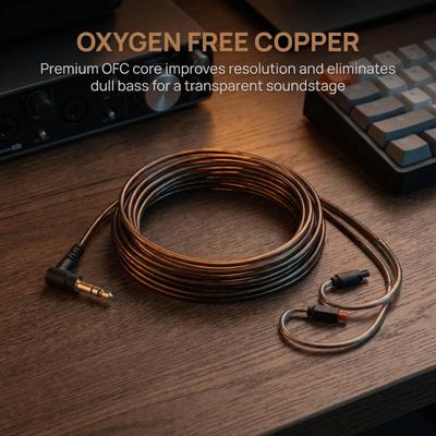 Кабель для наушников Plug and Play, сменный, 1,2 м, кабель для улучшения наушников, звуковой кабель для ATH IM04 IM03 IM02 IM01 IM50 IM70