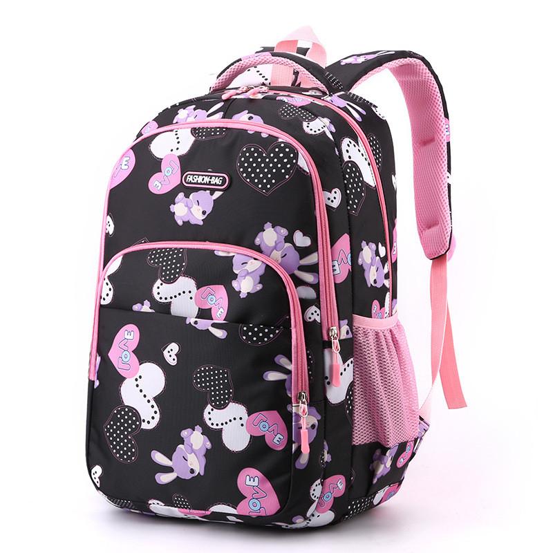Rabbit Children Pattern Schoolbag Large Capacity Breathable Backpack Student