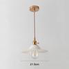 Brass Glass Chandelier Nordic Vintage B&B Bar Restaurant Bedside Lamp Creative Personality Cafe Bedroom Lamp