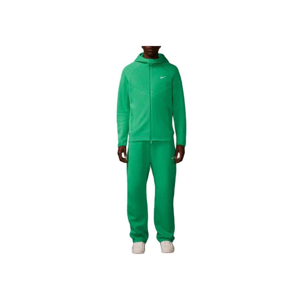Nike Толстовка с капюшоном X NOCTA Tech Fleece Full Zip Stadium Green Unisex, верхняя одежда FD8453-324