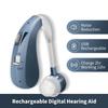 USB Recharging Sound Amplifier Mini Size Wireless Ear Aids  For Deaf Elderly