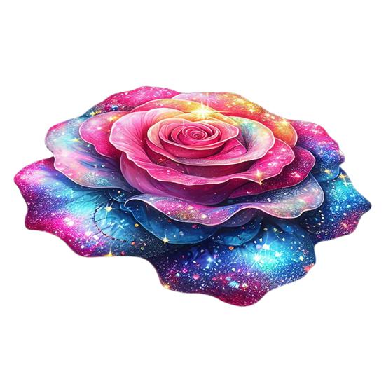 3D Visual Flower Rug Absorbent Floral Floor Mat with Anti-Slip Bottom Decorative Living Room Area Rug for Bedroom Bathroom Entryway