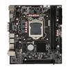 Материнская плата H110 MATX - LGA 1151 Нет. 6/7/8/9 Поддерживает двухпоколенческие процессоры канала DDR4, PCIe 3.0 X16, слот M.2, VGA, USB 3.0, USB 2.0, SATA