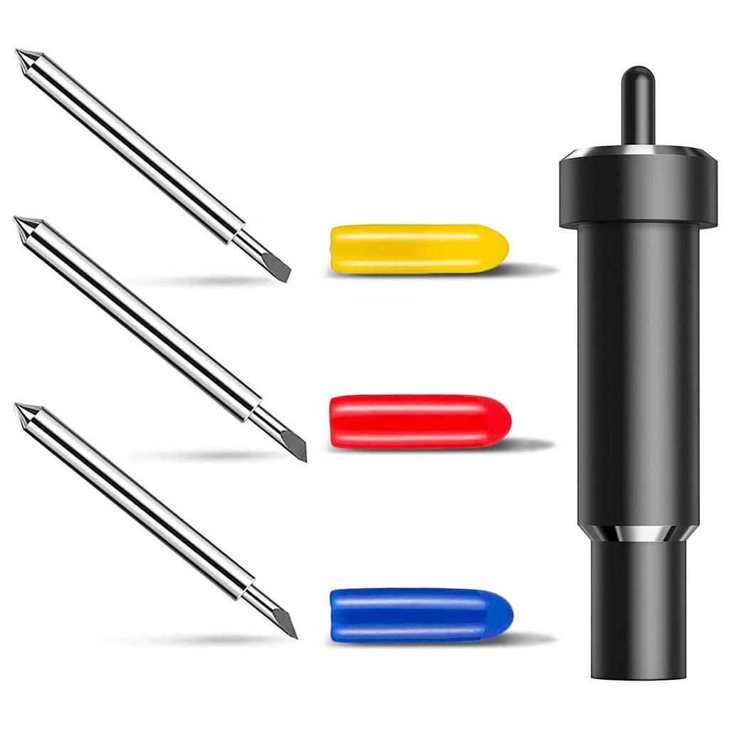 Лезвия для Cricut Explore 3/Air 2/Air/One/ Cricut Maker 3/Maker Прочный корпус 30/45/60 градусов Лезвия для плоттера для резки Cricut