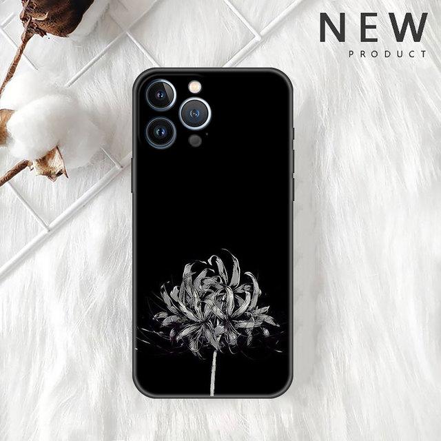 Чехол с изображением аниме «Токио вурдалак», Япония, Suave для Apple Iphone 11, 13, 14, 12 Pro Max 7, 8 Xr X 6, 5, 5S Se 2022, черный силиконовый чехол для телефона