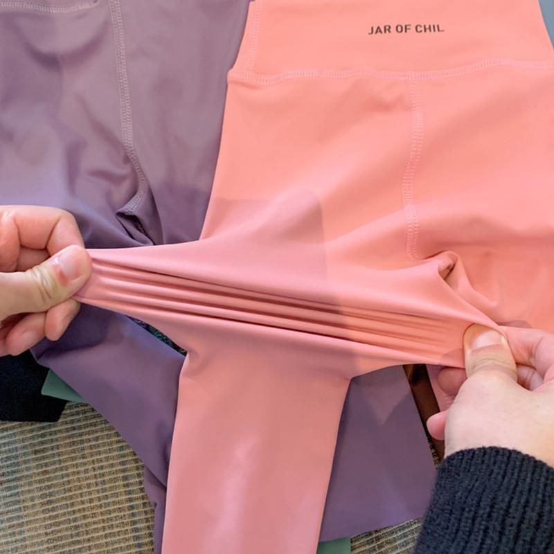 Брюки для йоги для девочек, однотонные повседневные удобные брюки, нижние брюки