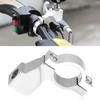 10mm Motorcycle Rearview Mirror Bracket Handlebar Mount Mirror Adapter Holder Clamp Silver