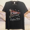 Anime ONeck Unisex Tshirt Cotton Summer Teenagers T Shirt Camp First Grade Explore More Short Sleeve Workout Oneck Tshirt