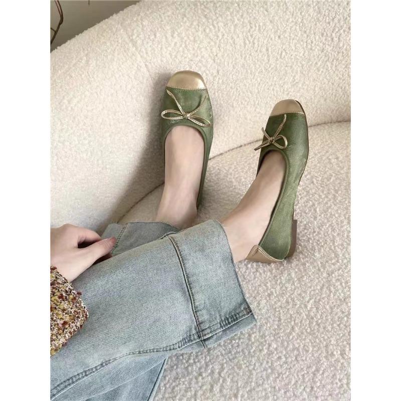 Одиночные туфли Мягкая подошва Плоские балетки