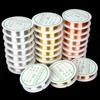 1Roll DIY Brass Copper Wire 0.2/0.4/0.6/0.8/1mm Cord String New Beading Wire Jewelry Making