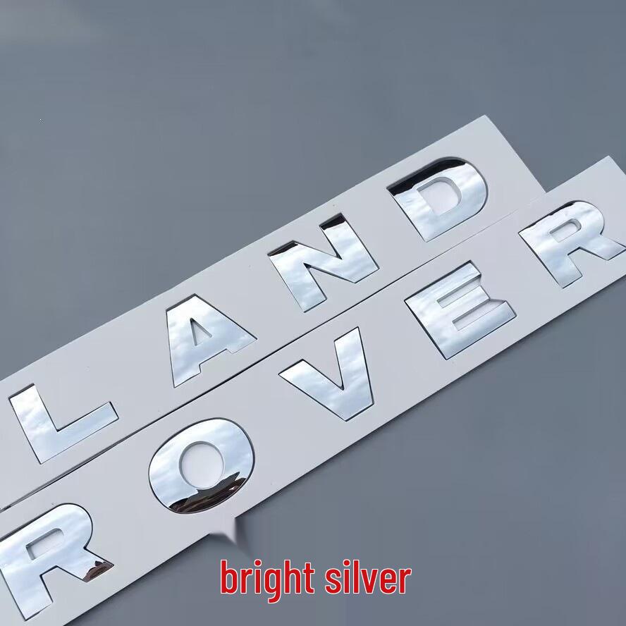Подходит для Land Rover: Эмблема с надписью на капот и заднюю часть для Range Rover Evoque/Discovery 4.