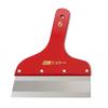 NITTO Flat Putty 6 Inches 1 Piece Spatula, Red, (180mm),