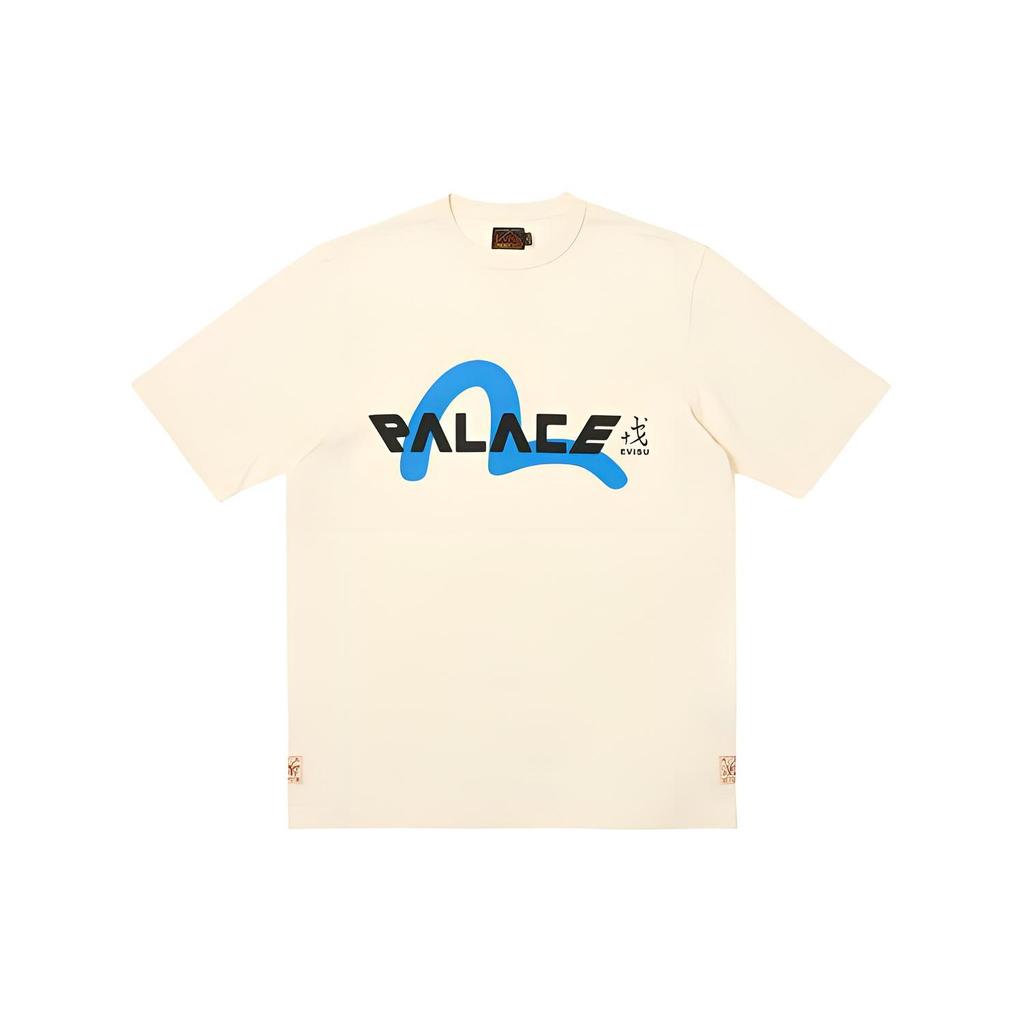 Palace Футболка с логотипом X Evisu 2ESPAM4TS1153XXCTWHTO