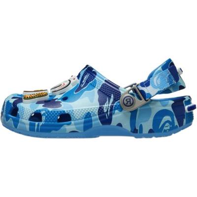 Классические клоги A Bathing Ape Abc Camo Синие Детские 210285-4TB