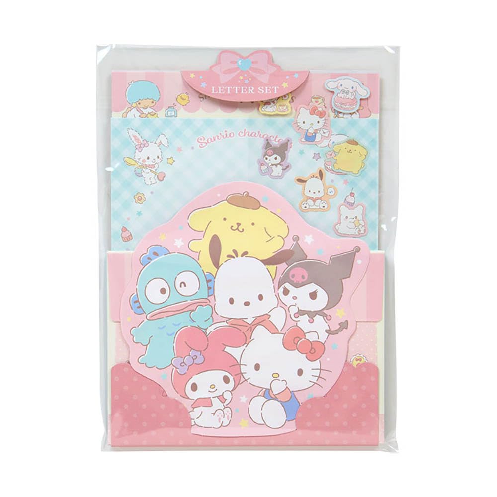 Набор писем в форме персонажей Sanrio Упаковка с персонажами Приблизительно 16 см в ширину 0,8 в глубину 22 в высоту 493945