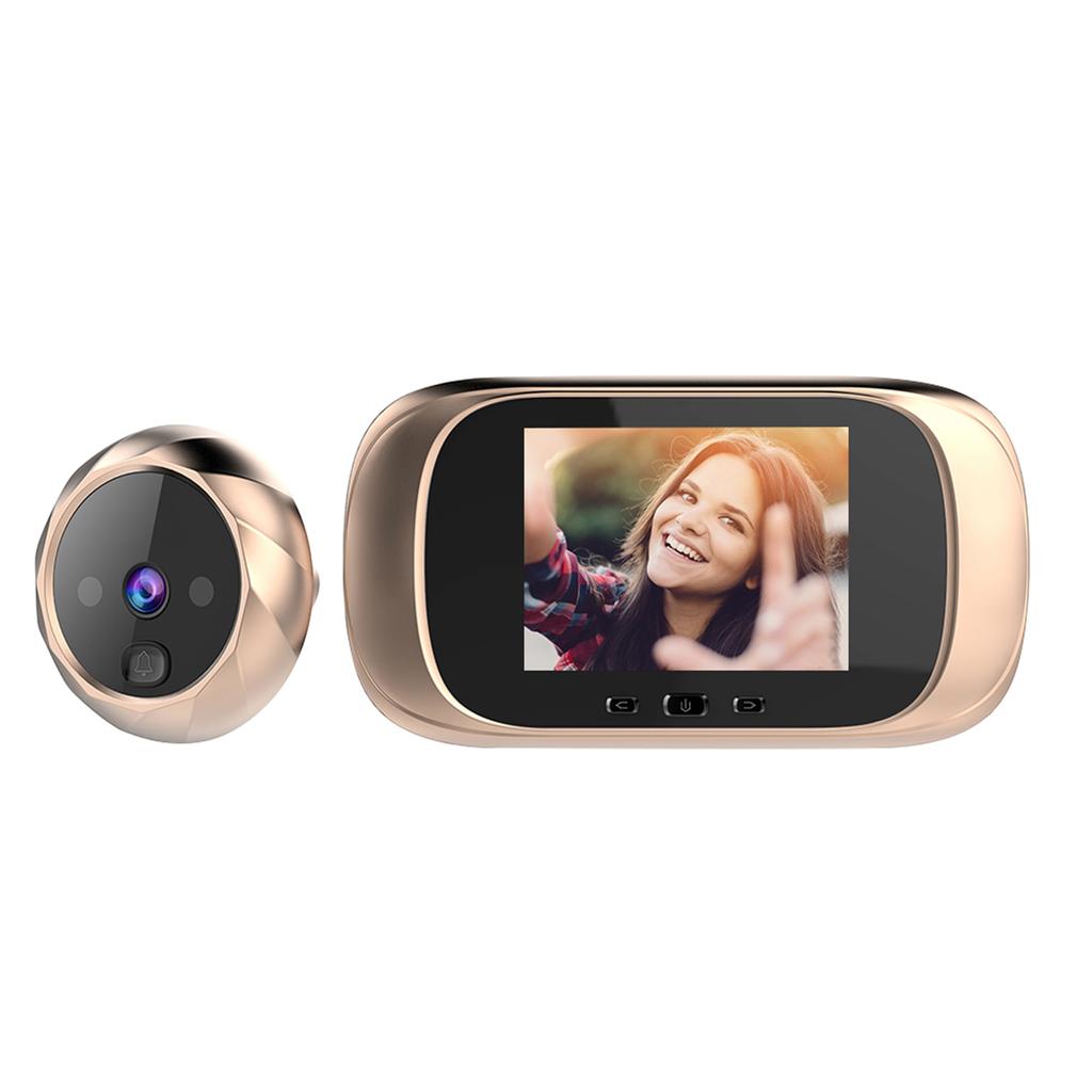2.8 Inch LCD Digital Peephole Doorbell 90 Degree Door Eye Door Viewer Camera Night Vision Photo Door Ring Monitor