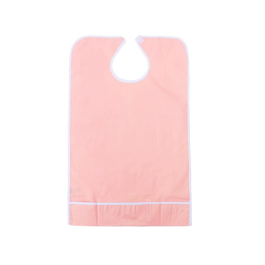 ПВХ водонепроницаемый, маслостойкий, не требующий стирки нагрудник для взрослых, нагрудник для столовой для пожилых пациентов