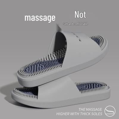 Мужские нескользящие массажные тапочки Lidani для дома и ванной