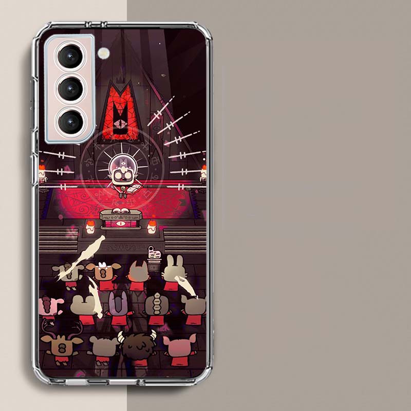 Игровой чехол для телефона C-Cult Of The Lamb для Galaxy A14 A24 A34 A54 Samsung A02S A12 A22 A32 A42 A52 A72 A13 A33 A53 5G A03 A03S A23 A