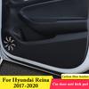 Для Hyundai Reina 2017 - 2020 Накладка на дверь автомобиля от пинков Стикер для защиты бардачка Царапиностойкая пленка Аксессуары для интерьера