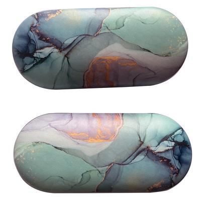 Двухсторонний футляр для очков и контактных линз с зеркалом - Портативная многослойная коробка