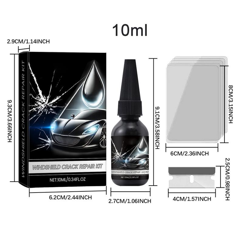 Мягкий инструмент для ремонта трещин на лобовом стекле автомобиля, средство для восстановления автомобильного стекла, жидкость для заполнения царапин на стекле автомобиля, для ясного зрения