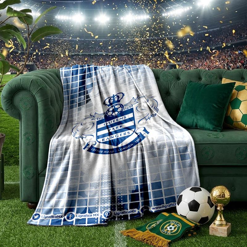 Queen's Rangers Crest Blanket Lightweight Ideal Bedding Blanket Perfect for Travel, Camping, Living Rooms, Offices, Sofas, Fan Christmas gift