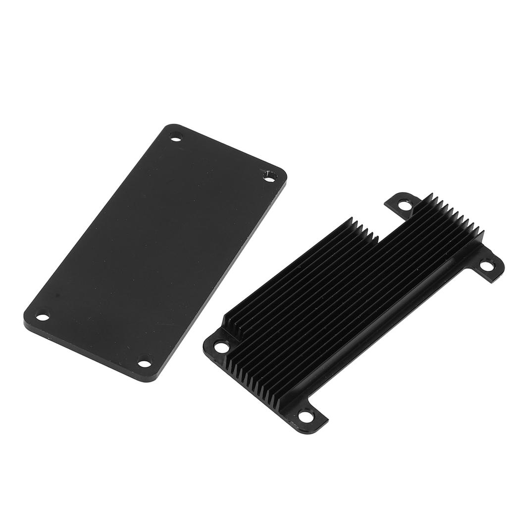 Protective Case Housing Enclosure Casing Quick Cooling Accessory for Raspberry Pi Zero 2W Black