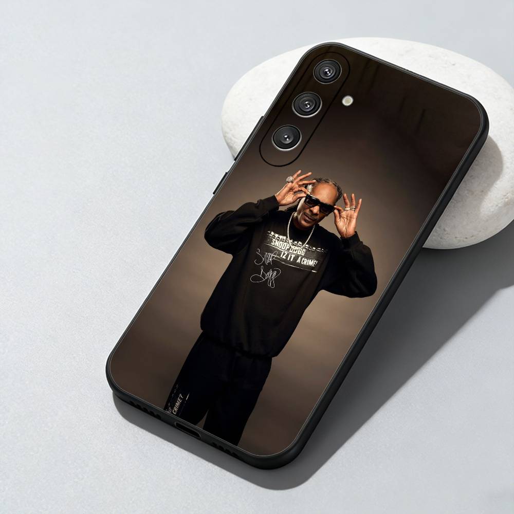 Чехол для телефона S-Snoop D-Dogg для Samsung Galaxy A73, A72, A71, A70, A52, A51 Другие Мягкий черный чехол