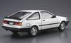 Aoshima Bunka Kyozaisha The Model Car Series Toyota AE85 Corolla Levin 1500SR 1984 Пластиковая модель 1/24 № 85