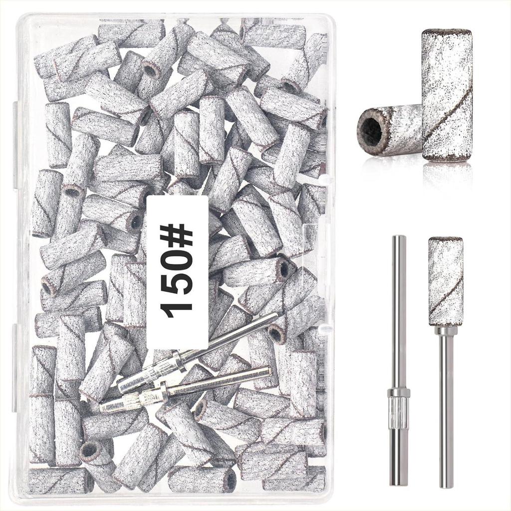 Салонный маникюр Высококачественные шлифовальные ленты со стальным мандрелем - Прочные, износостойкие инструменты