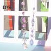 Lightweight Hanging Rainbow Maker Eye-catching Fashion Diamond Prisms Pendant Garden Hanging Pendant Decor