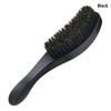 Wood Handle Boar Bristle Cleaning Brush Hairdressing Men Beard Brush Anti Static Barber Hair Styling Comb Shaving Tools
