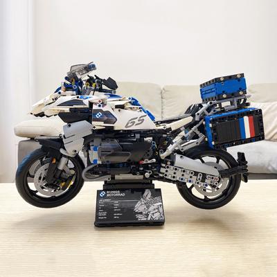 2369 деталей R1250GS Высокотехнологичные Строительные Блоки для Мотоциклов Игрушки для Мальчиков 3D Модели 1:5 Мотоциклов Гонки Спортивный Автомобиль Сборка Игрушки Подарочный Набор