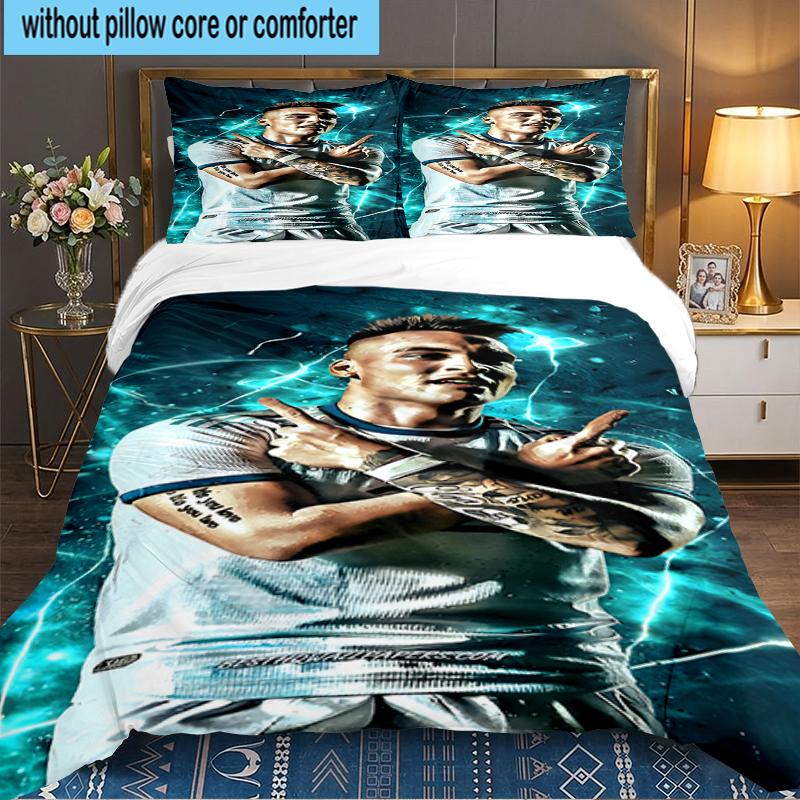 3PCS Energy Style In Sports Martinez Bedding set,Ideal for1pc Duvet Cover And 2pcs Pillowcases Perfect for Christmas gift,Ideal for Bedroom,Dormitory