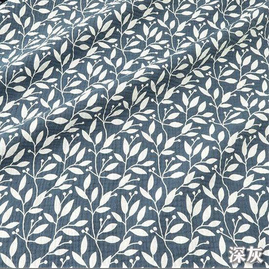 Высококачественная хлопковая креповая ткань, двусторонняя ткань с эффектом муслина (seersucker), для рукоделия, шитья, пэчворка, одеял, наволочек, одежды, пижам для малыша