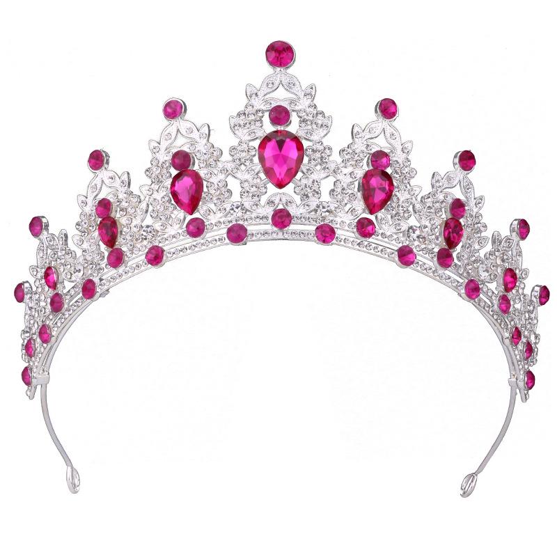 Королевская хрустальная барочная корона-ободок для невесты или дня рождения