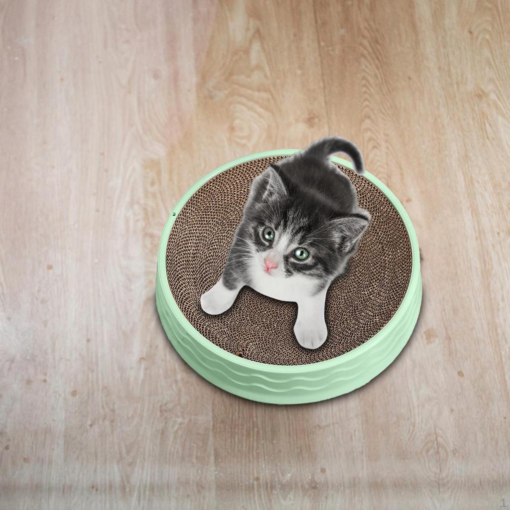 Функциональная кошачья когтеточка и лежанка для кошек всех размеров, круглый дизайн для отдыха